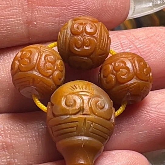 未镶嵌三通玛瑙/玉髓