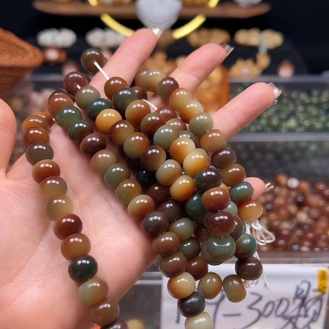 菩提根/象牙果手串卡12非敦煌苹果110颗1条