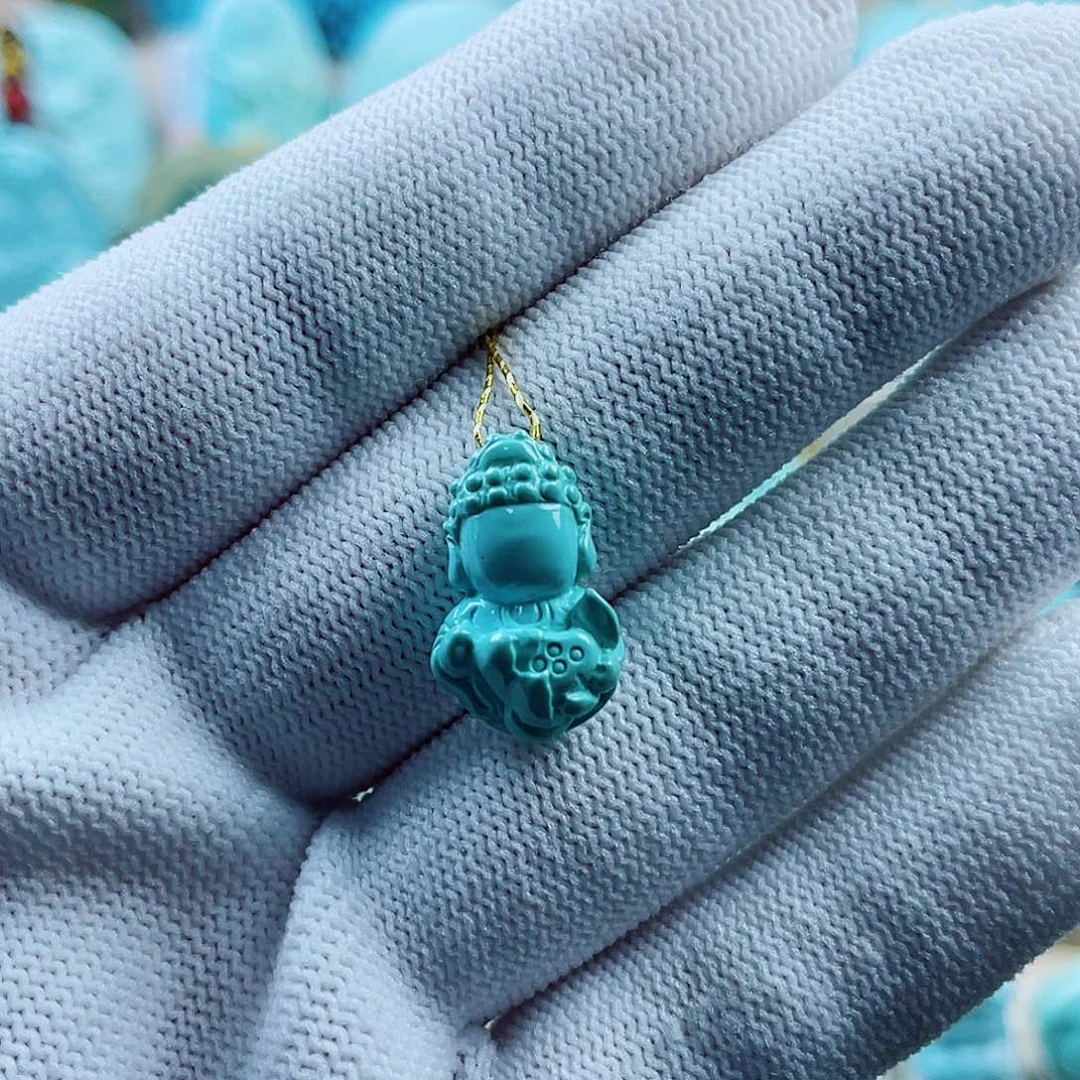 未镶嵌绿松石珠宝奇石