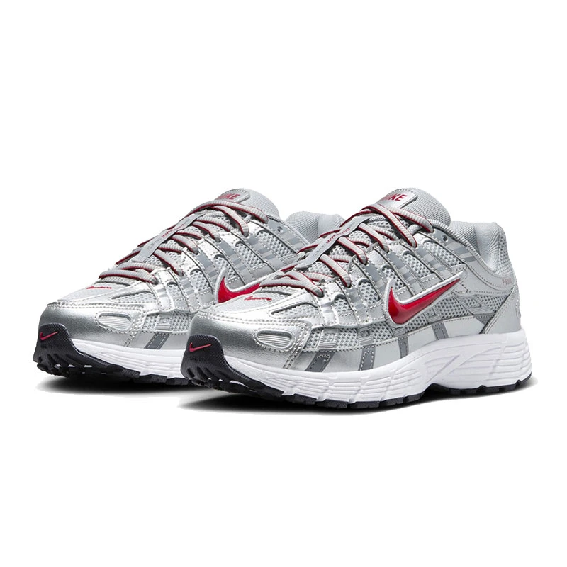 NIKE/耐克女鞋P-6000 (GS)电镀银欧若风老爹鞋复古跑鞋HV5064-002