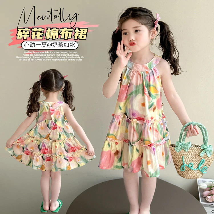 连衣裙夏季女童中小童