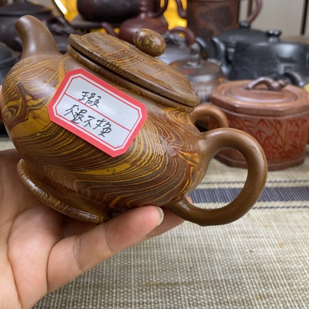 茶壶紫砂微瑕不退不换