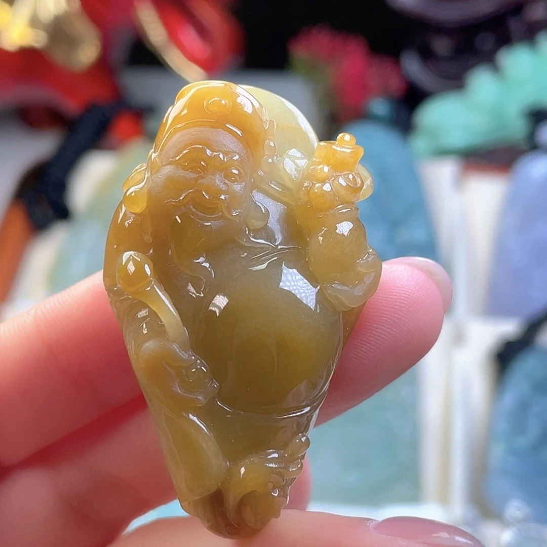 翡翠未镶嵌颈饰天然翡翠