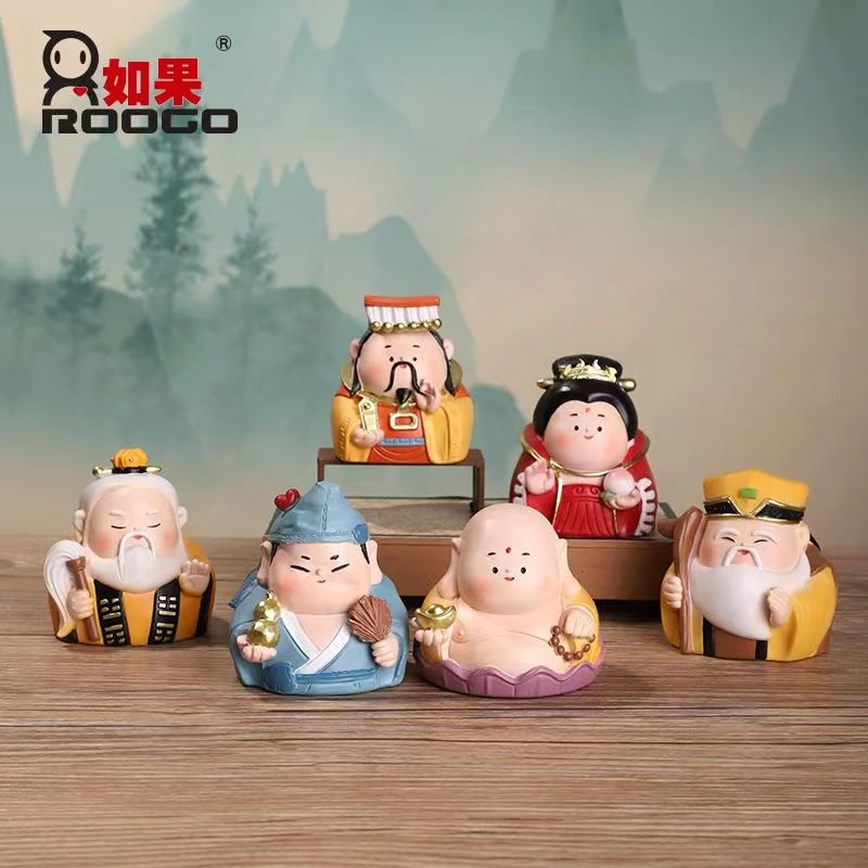 办公室小神仙摆件可爱小摆件解压树脂车载办公桌生日礼物创意网红