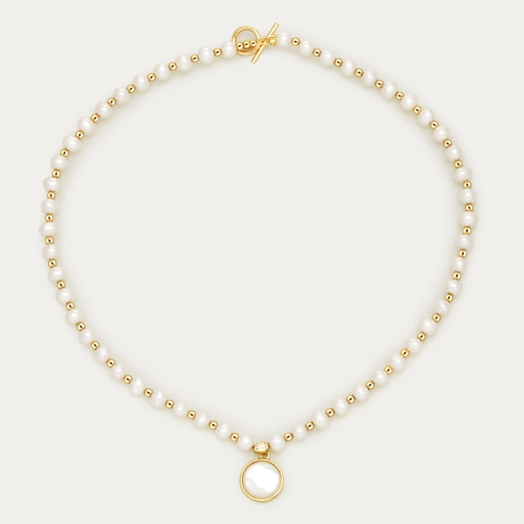 铜项链 BABI天使之眼项链气质时尚简约