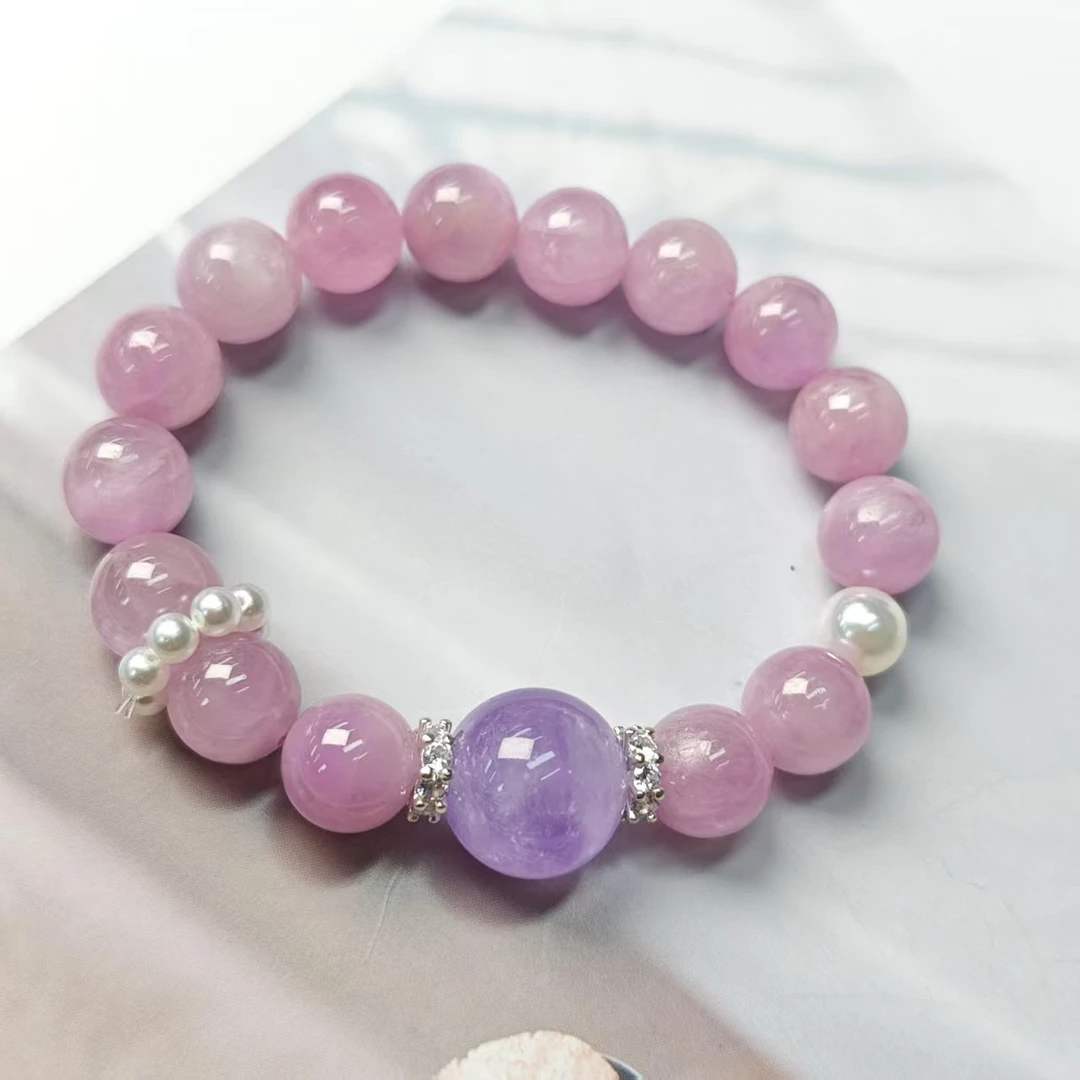 【飞云之下】紫锂辉设计手链10/15(多样发其一) XF172