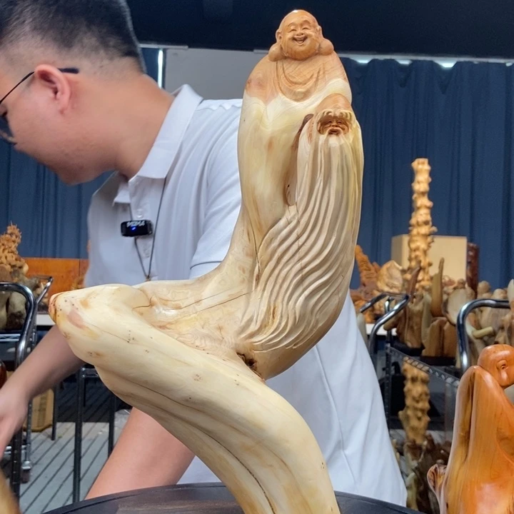 柏木（崖柏）随型摆件