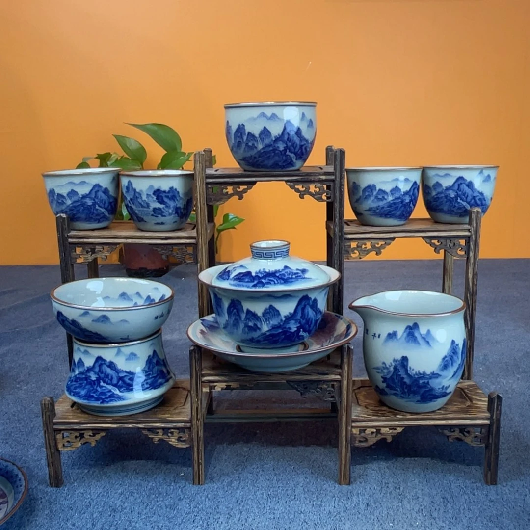 发****利景德镇陶瓷八件套