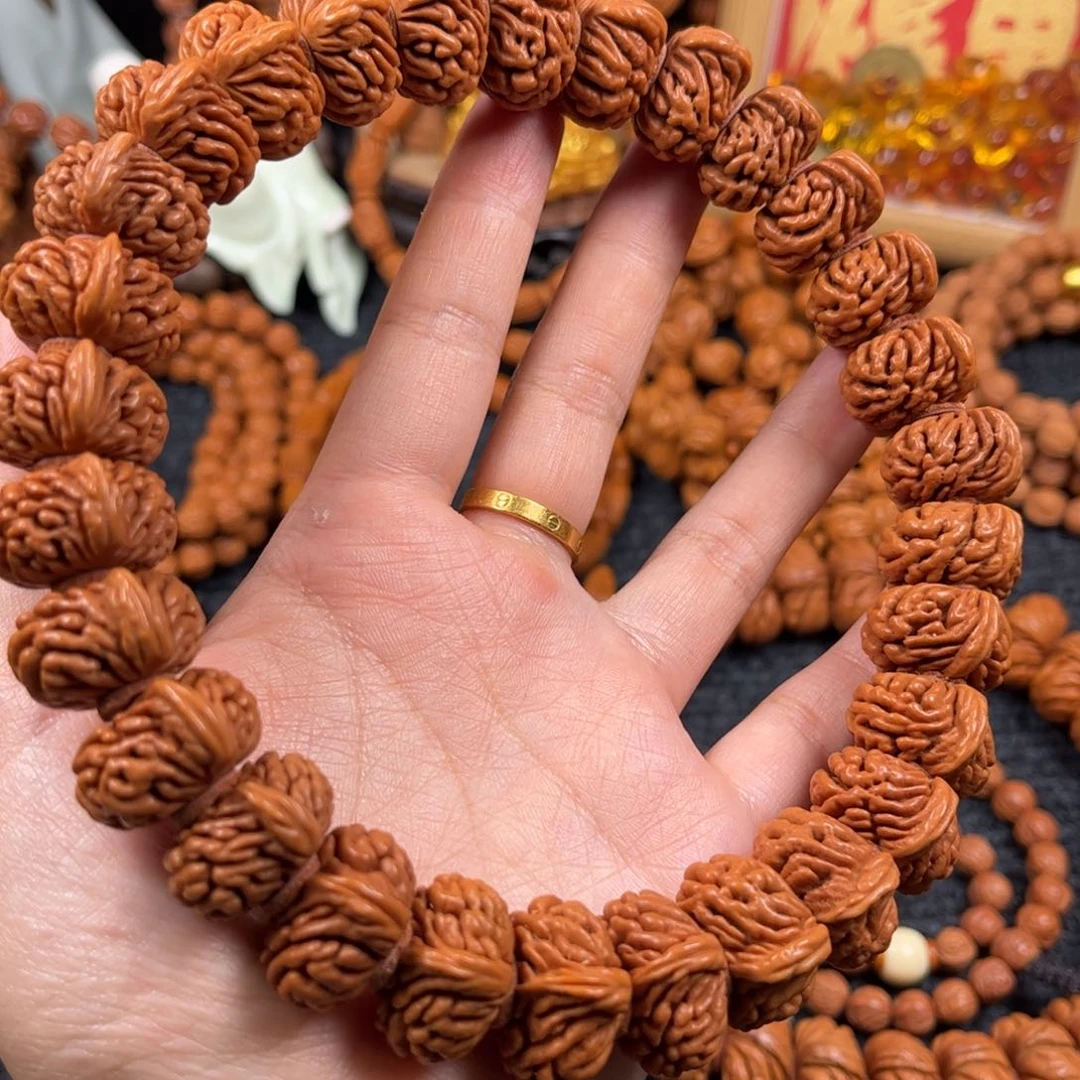 桃核手串A11链接手串