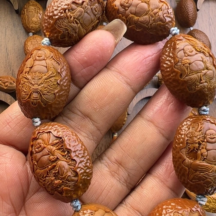 手串/手链橄榄核2.2九龙弥勒