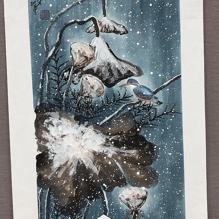 国画杜宝才老师去伪存真原作