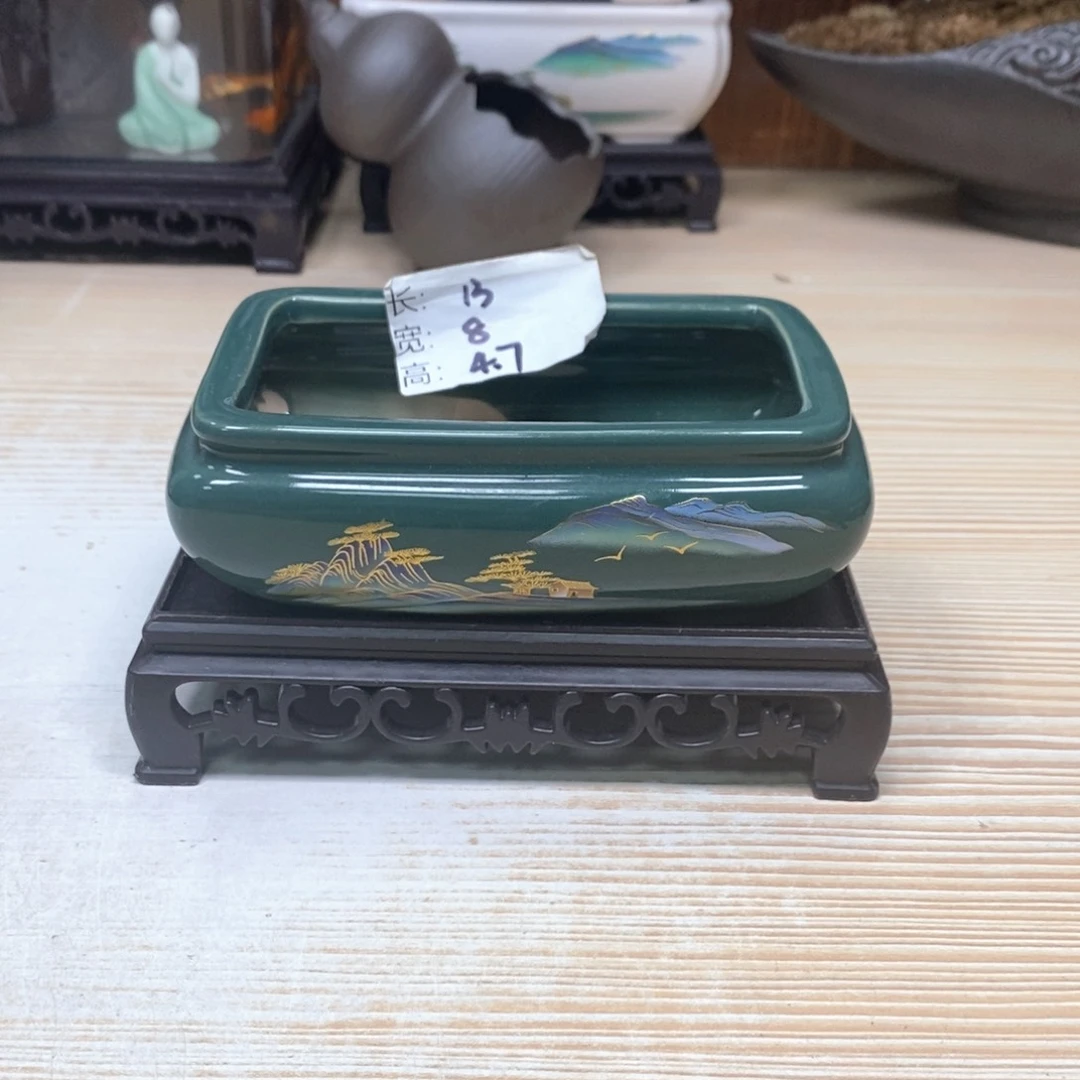 紫砂花盆精美陶瓷艺术花盆