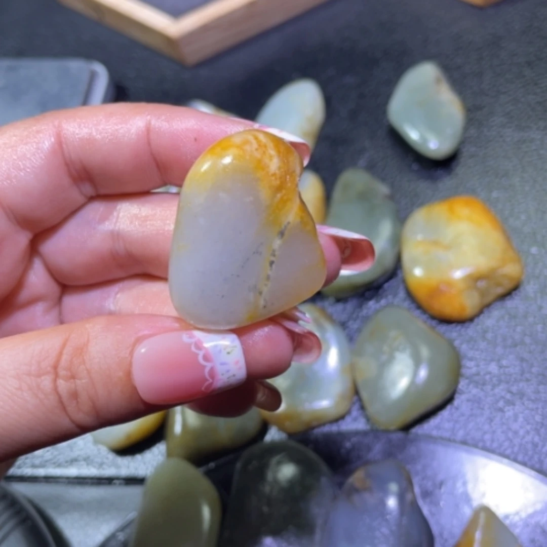 【闪购商品】和田玉未镶嵌颈饰用****4