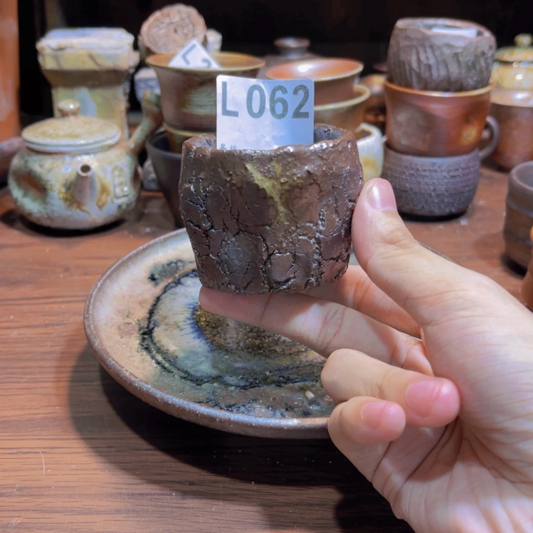 纯手工制作柴烧纯手工制作柴烧杯062