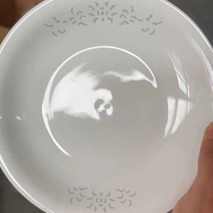 青瓷景德镇陶瓷骨碟两只白色