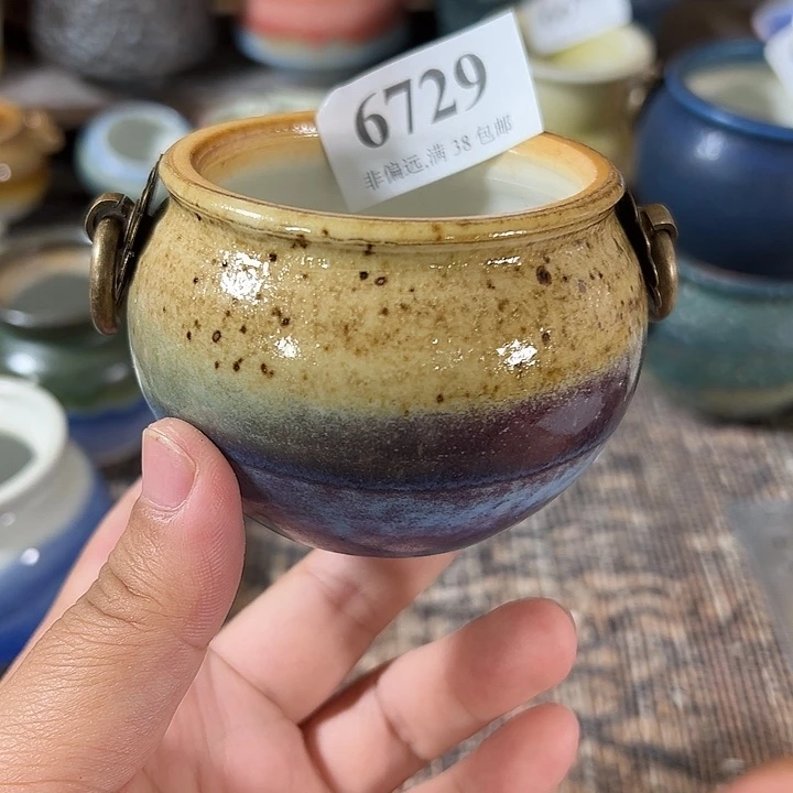 口6 手工花盆满30包邮