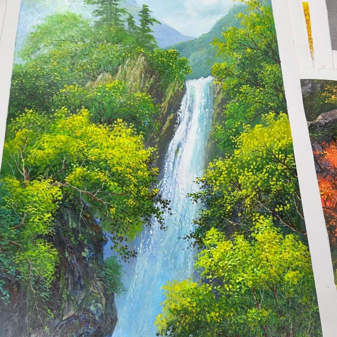 油画你在我心中是个什么样