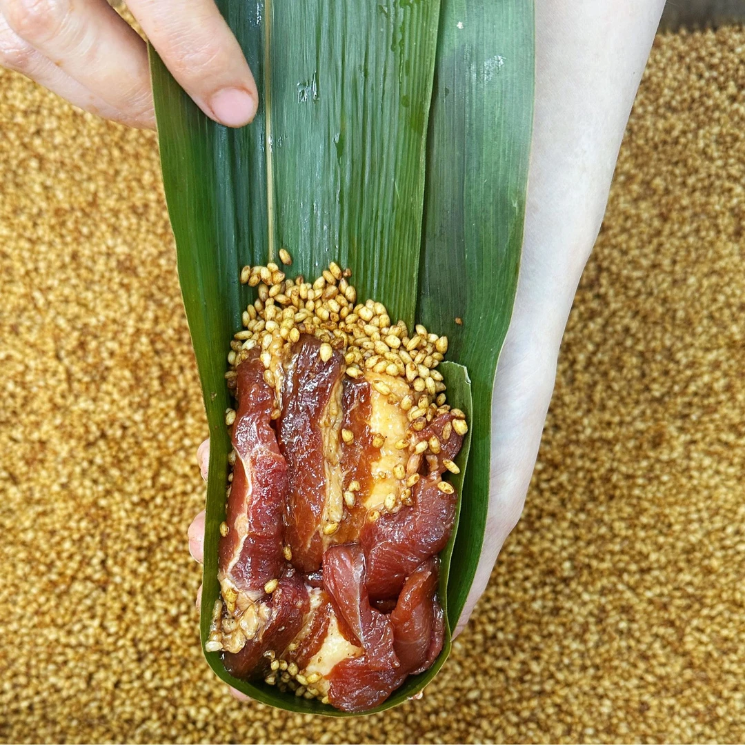 周小妮 经典大肉粽  新鲜手工咸香招牌美味早餐优选 加热即食