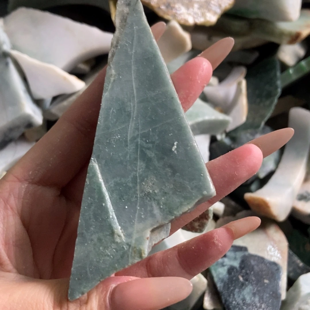 翡翠未镶嵌颈饰天然翡翠