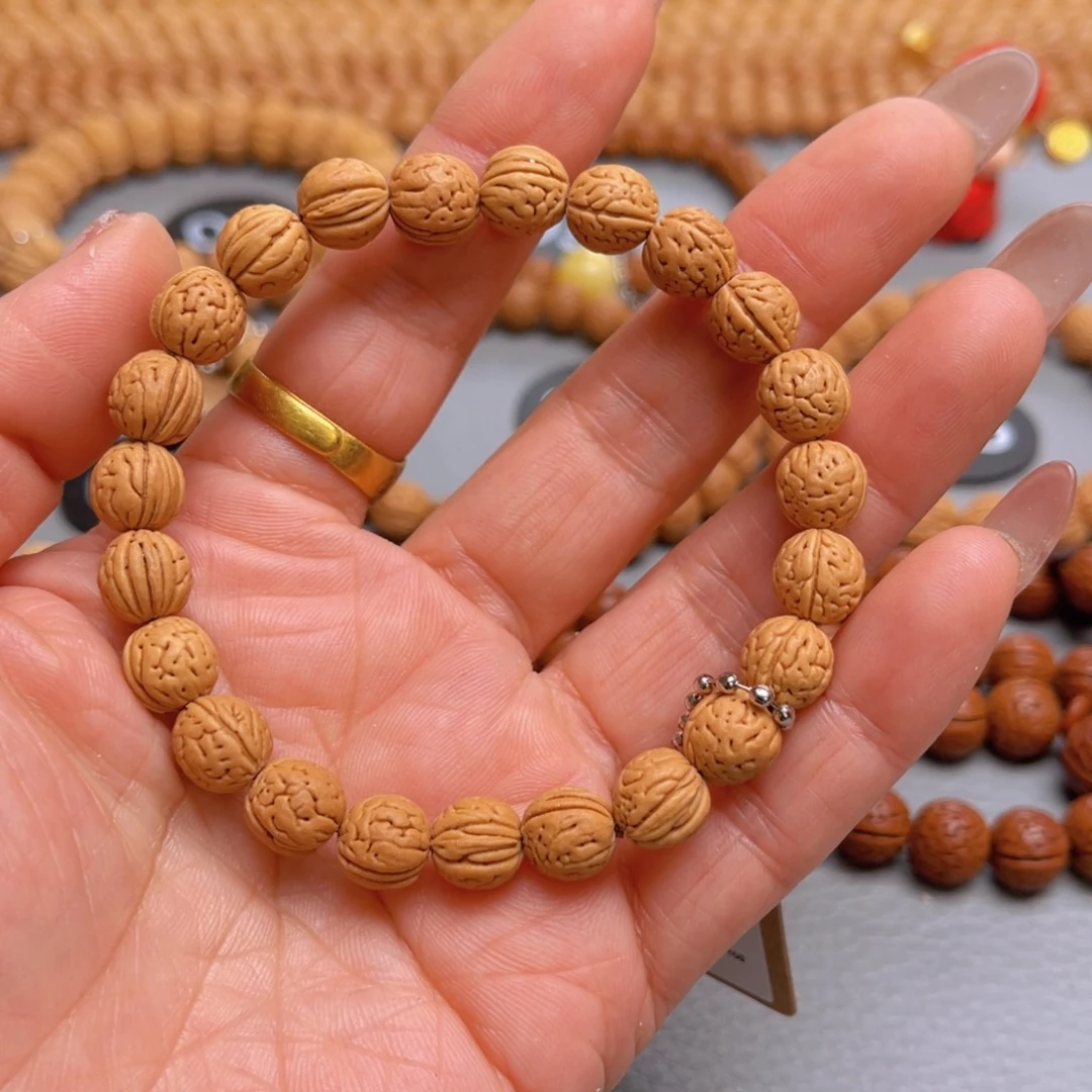 游***柚文玩核桃吊坠桃核手串