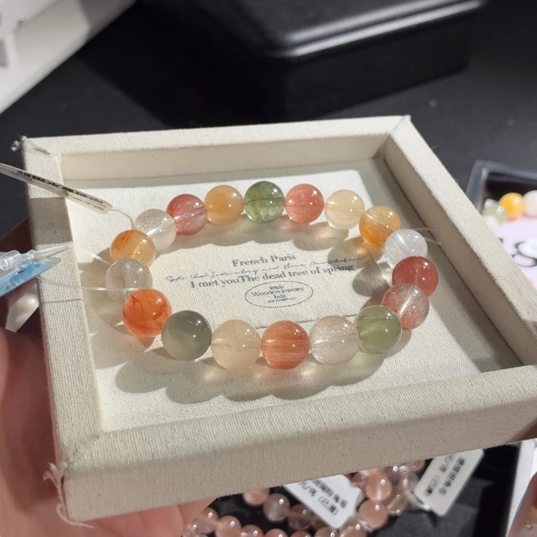 水晶手链未镶嵌190号多样性发一Y 10mm+