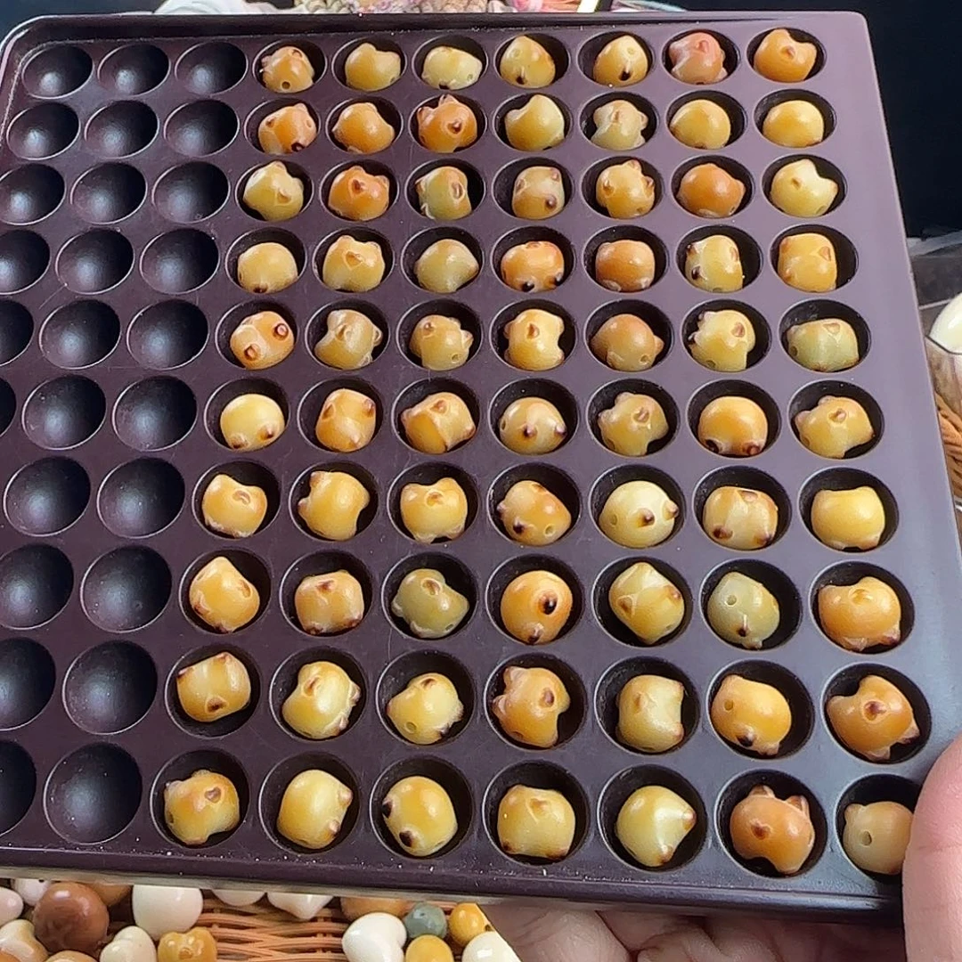 菩提根/象牙果手串卡12柯基屁股70颗