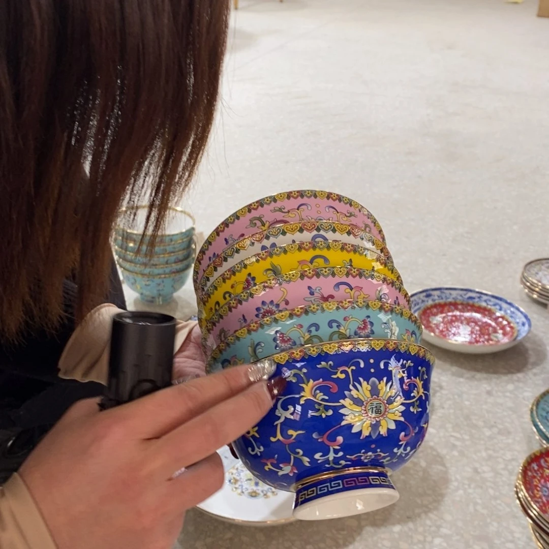 陶瓷6个5英寸直径13厘米