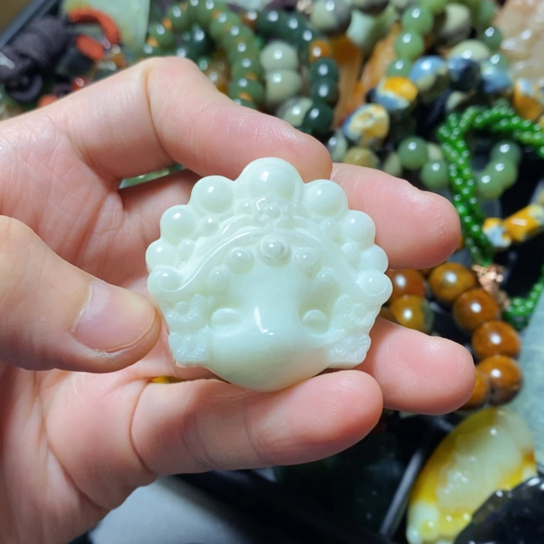 蛇纹石玉未镶嵌颈饰不退不换