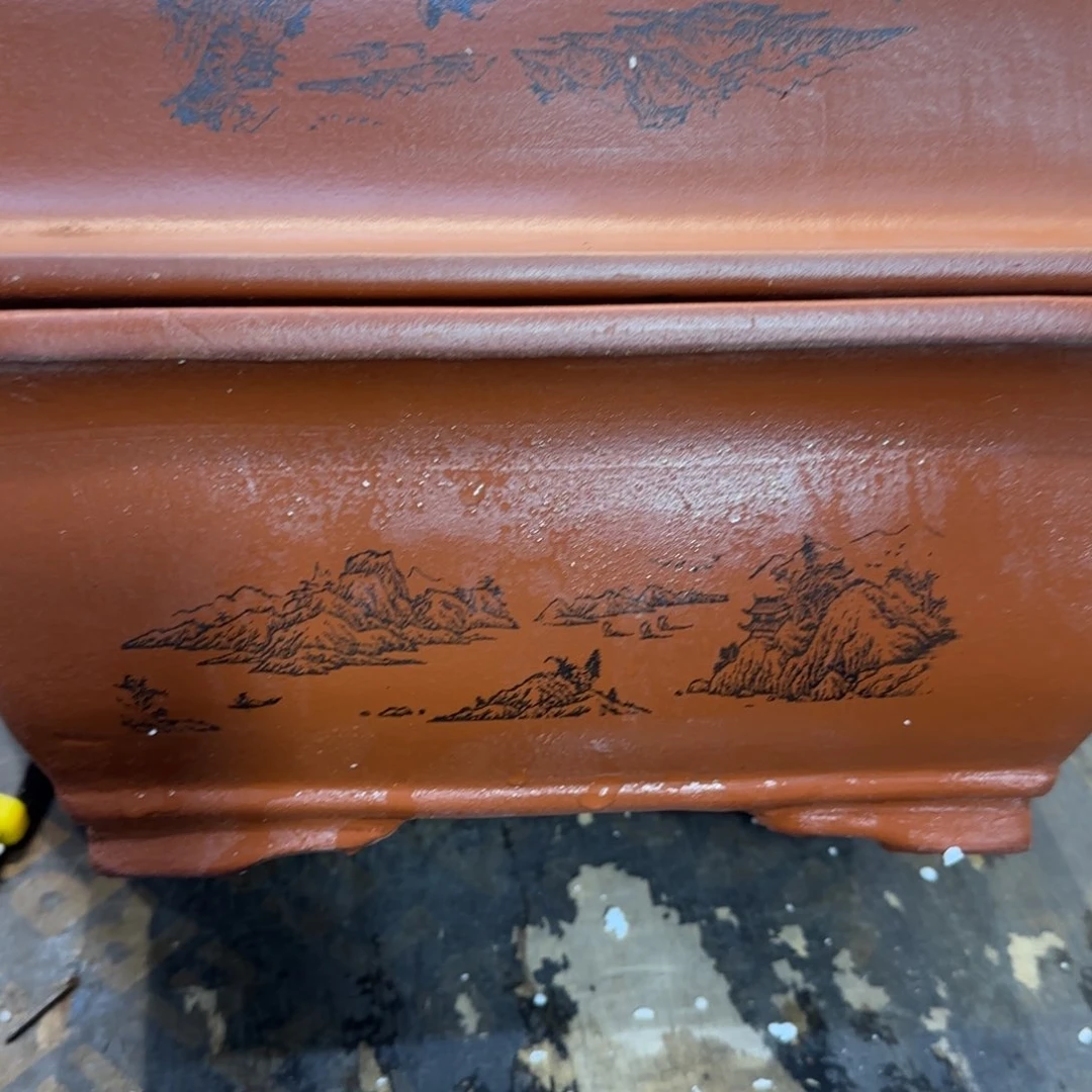 紫砂花盆口径29.18.10口径