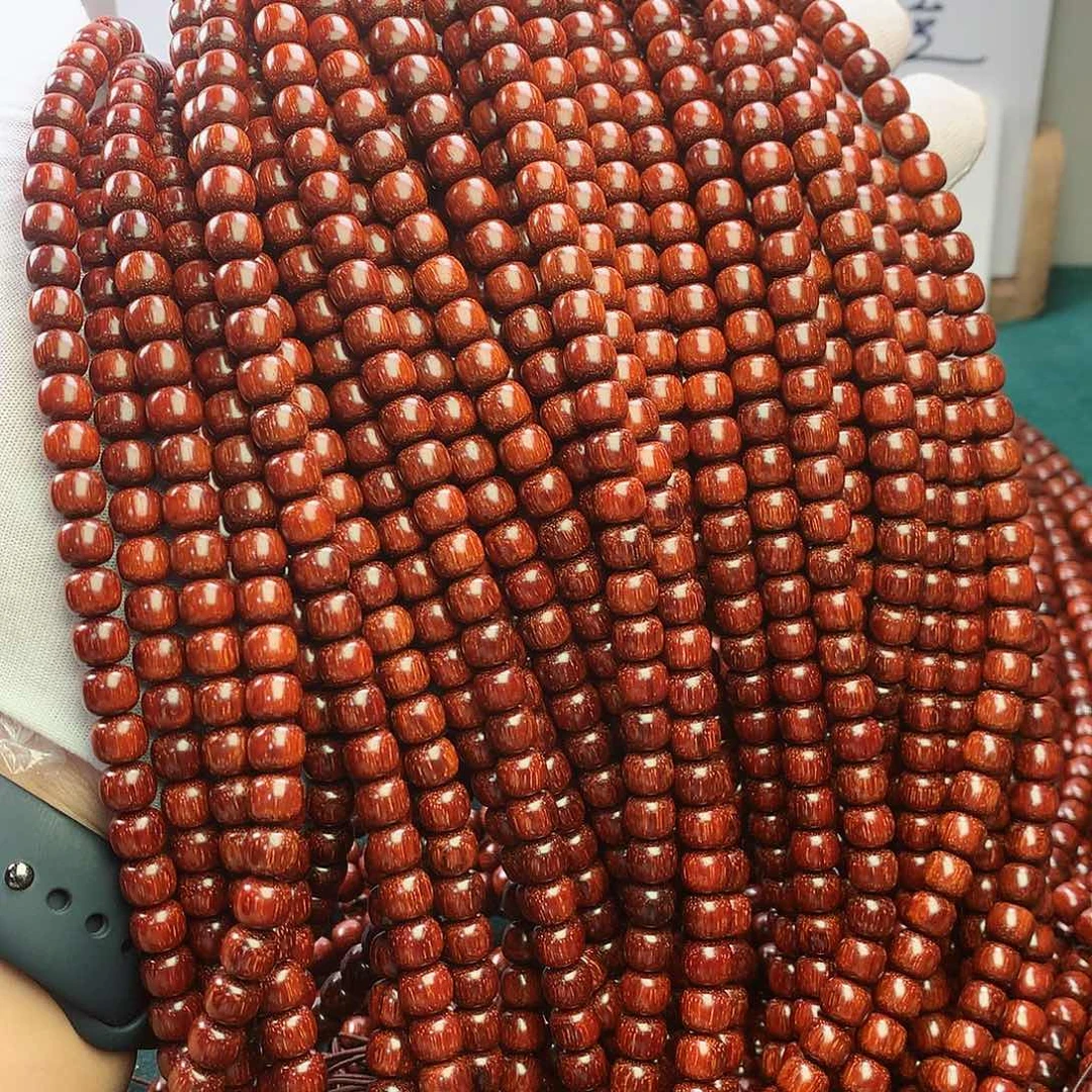 檀香紫檀（小叶紫檀）手串/手链78老型无胶无蜡泥料108颗