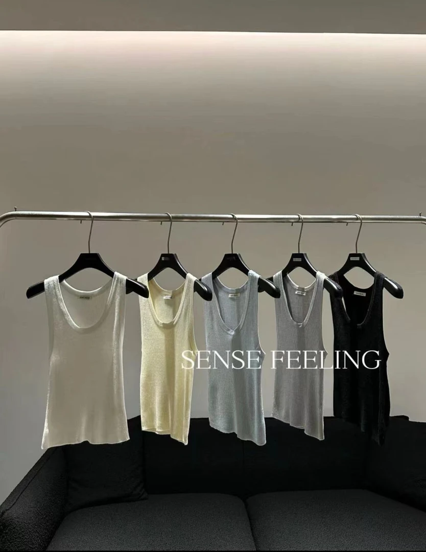 福秒-色系好好看的！针织背心（FE453#）FEELING