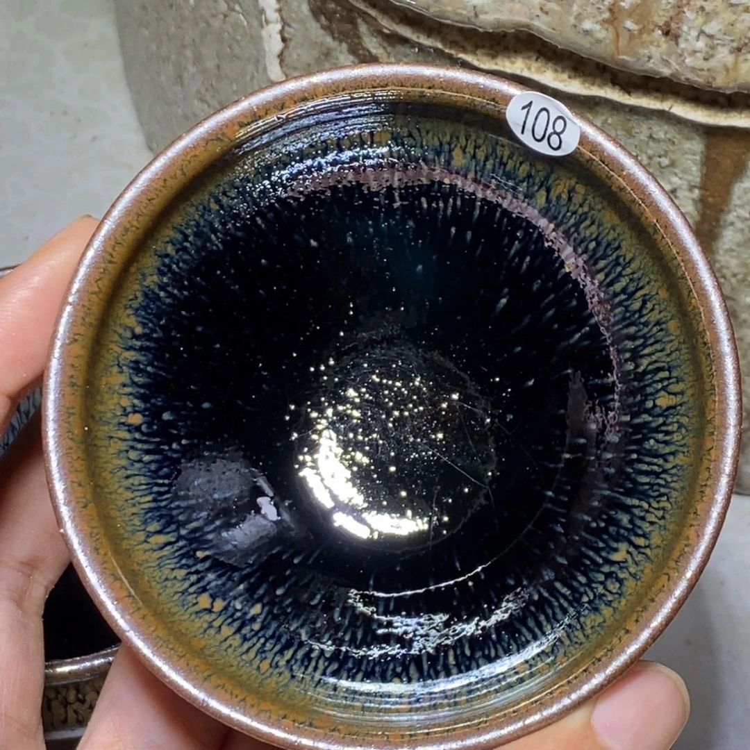 茶盏龙窑柴烧建盏108