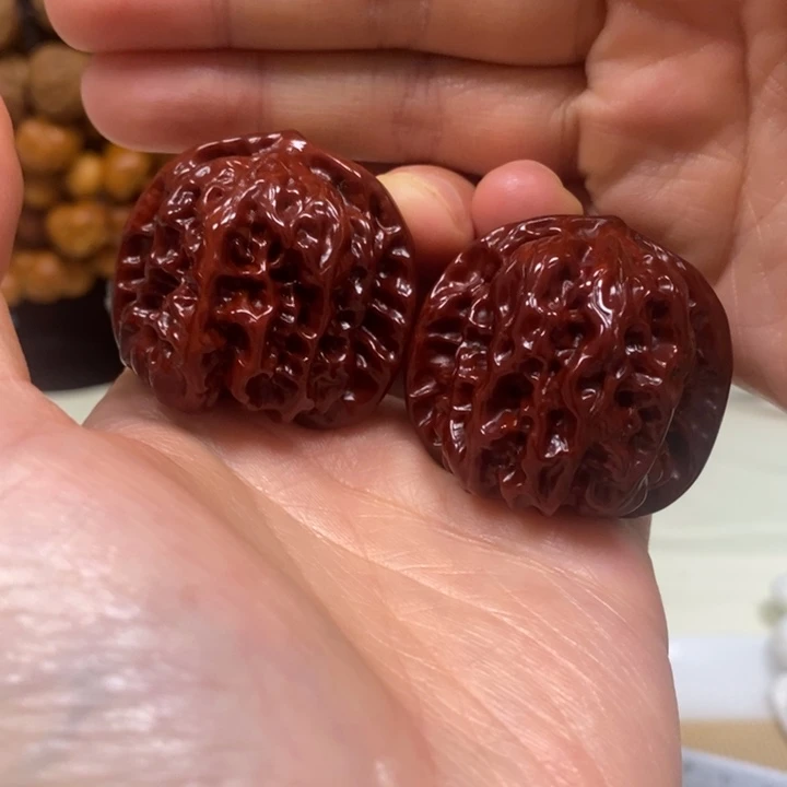 吊坠文玩核桃野狼