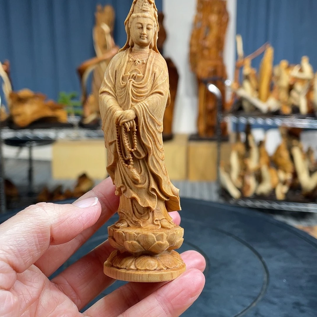 柏木（崖柏）手把件