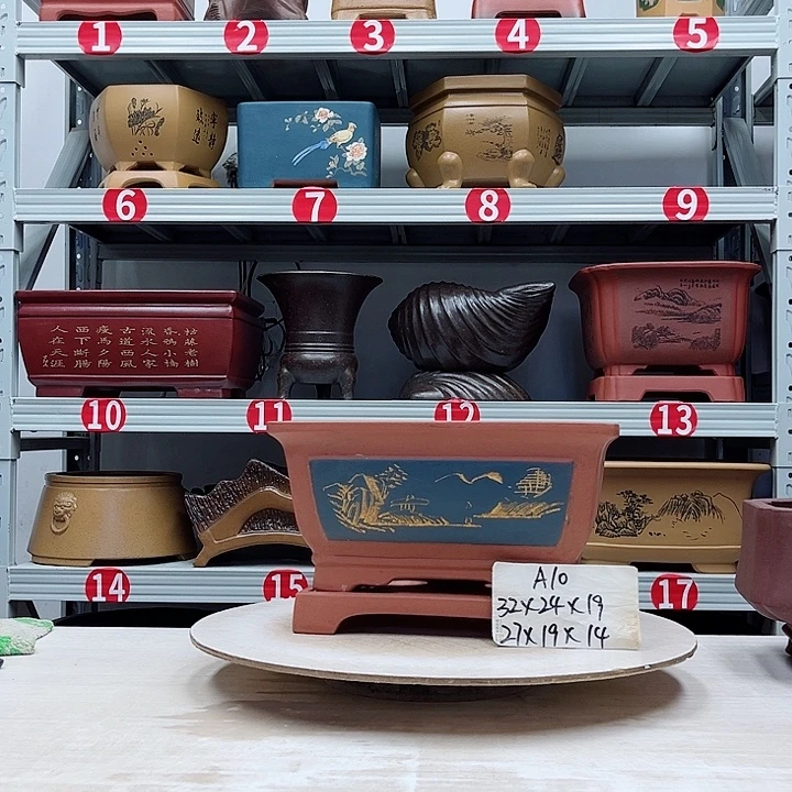 紫砂花盆紫砂花盆