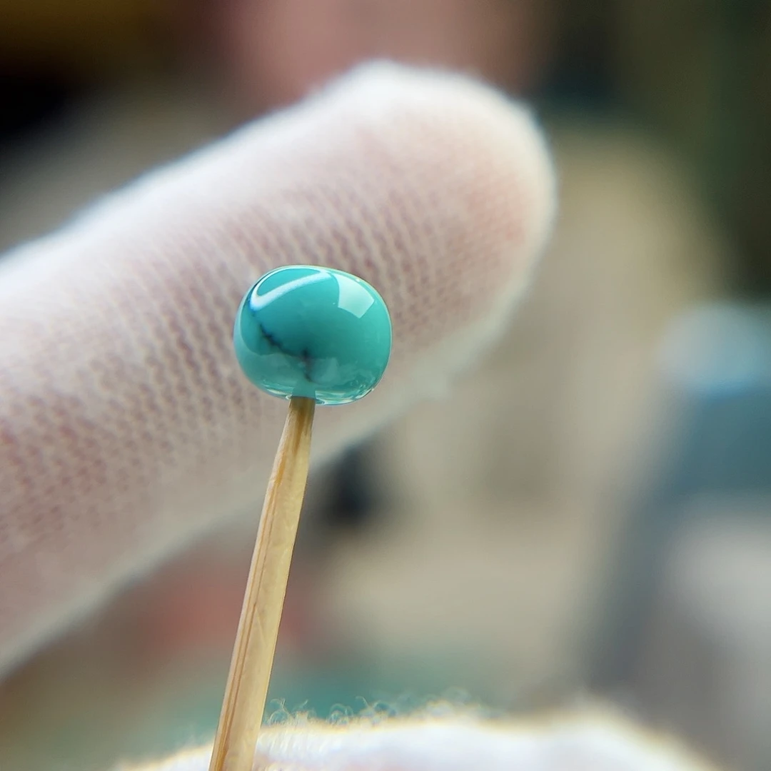 未镶嵌绿松石珠宝奇石7.6