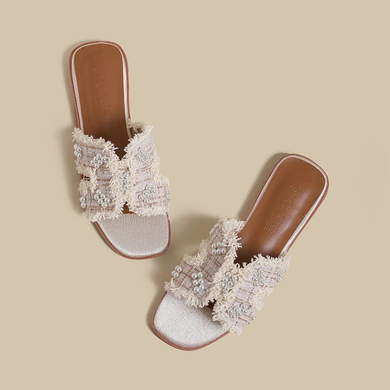 港风（041-050）新款女鞋时尚潮流百搭低跟舒适款