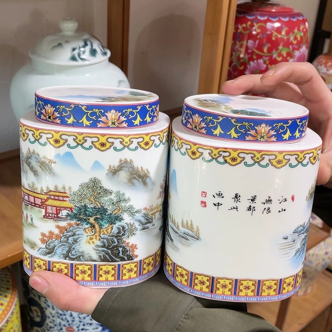 陶瓷罐茶叶罐密封罐