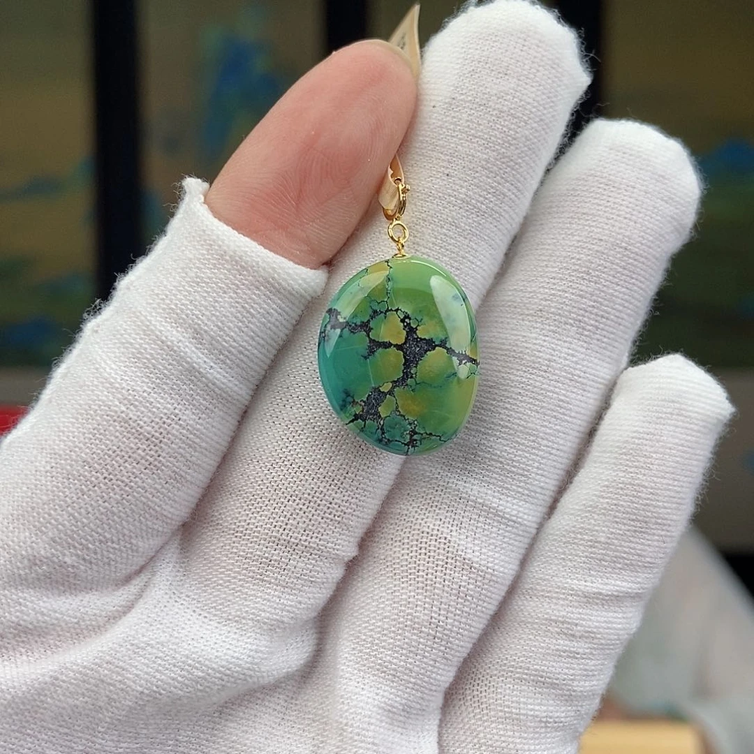 未镶嵌绿松石珠宝奇石