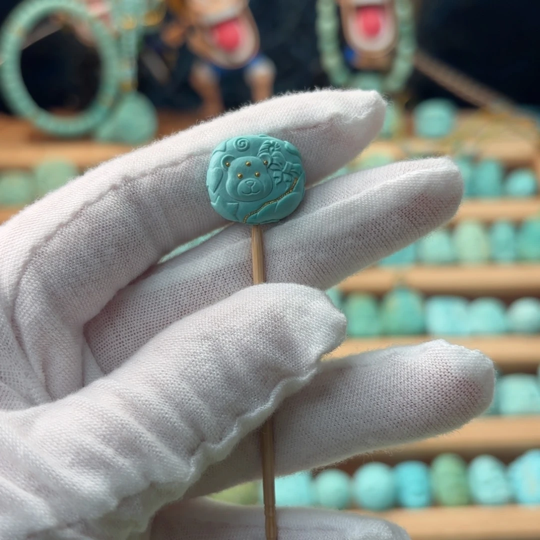 绿松石未镶嵌配饰