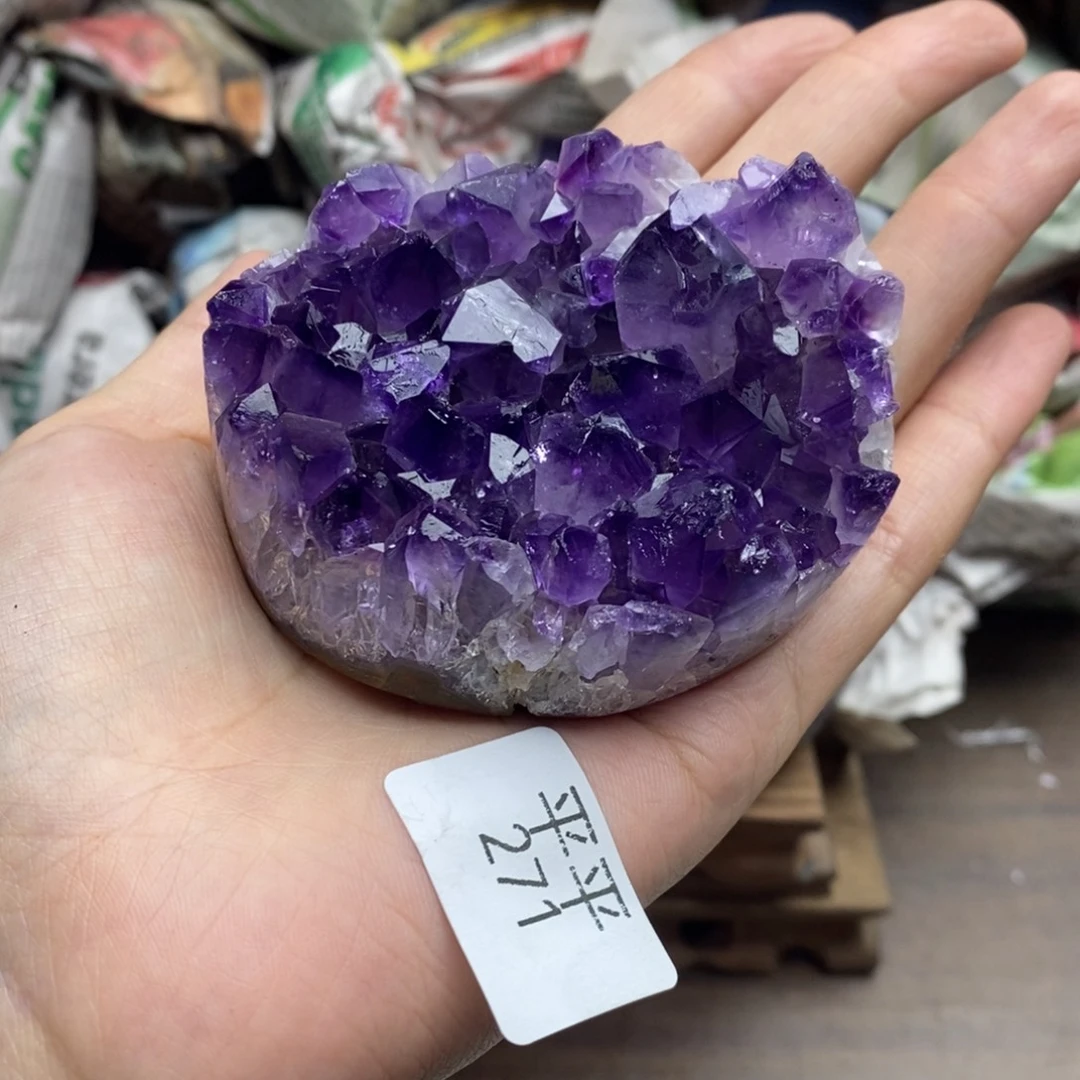 未镶嵌珠宝半成品紫晶