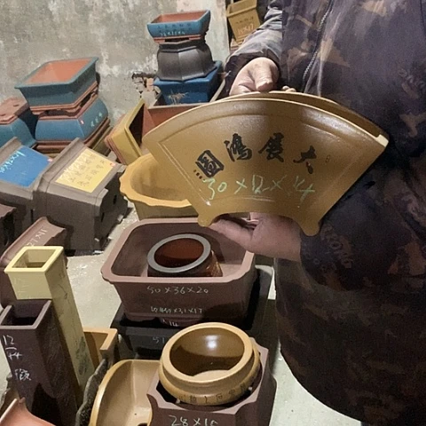 花盆紫砂手工制作
