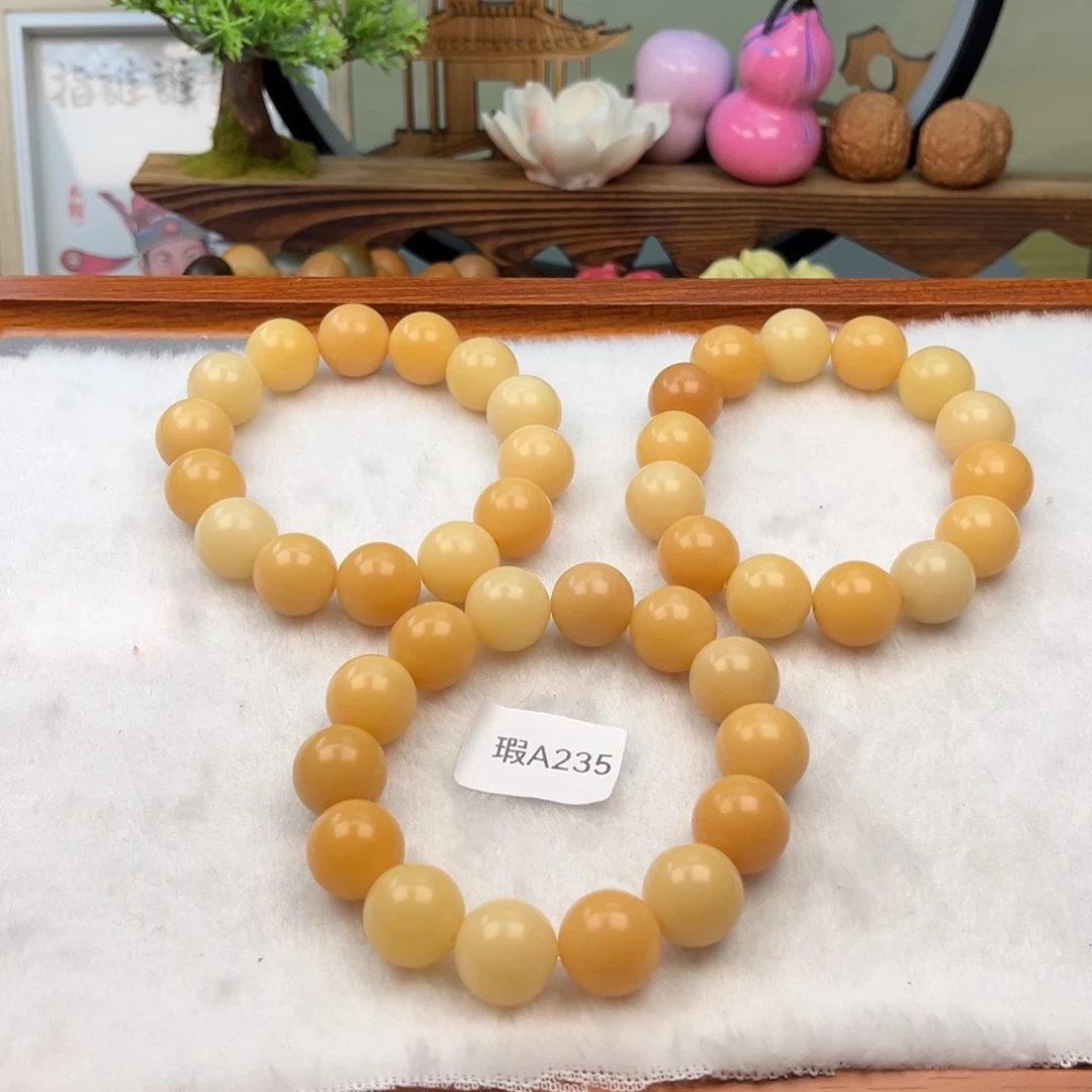 菩提根/象牙果手串16mm瑕圆珠随机一串a235