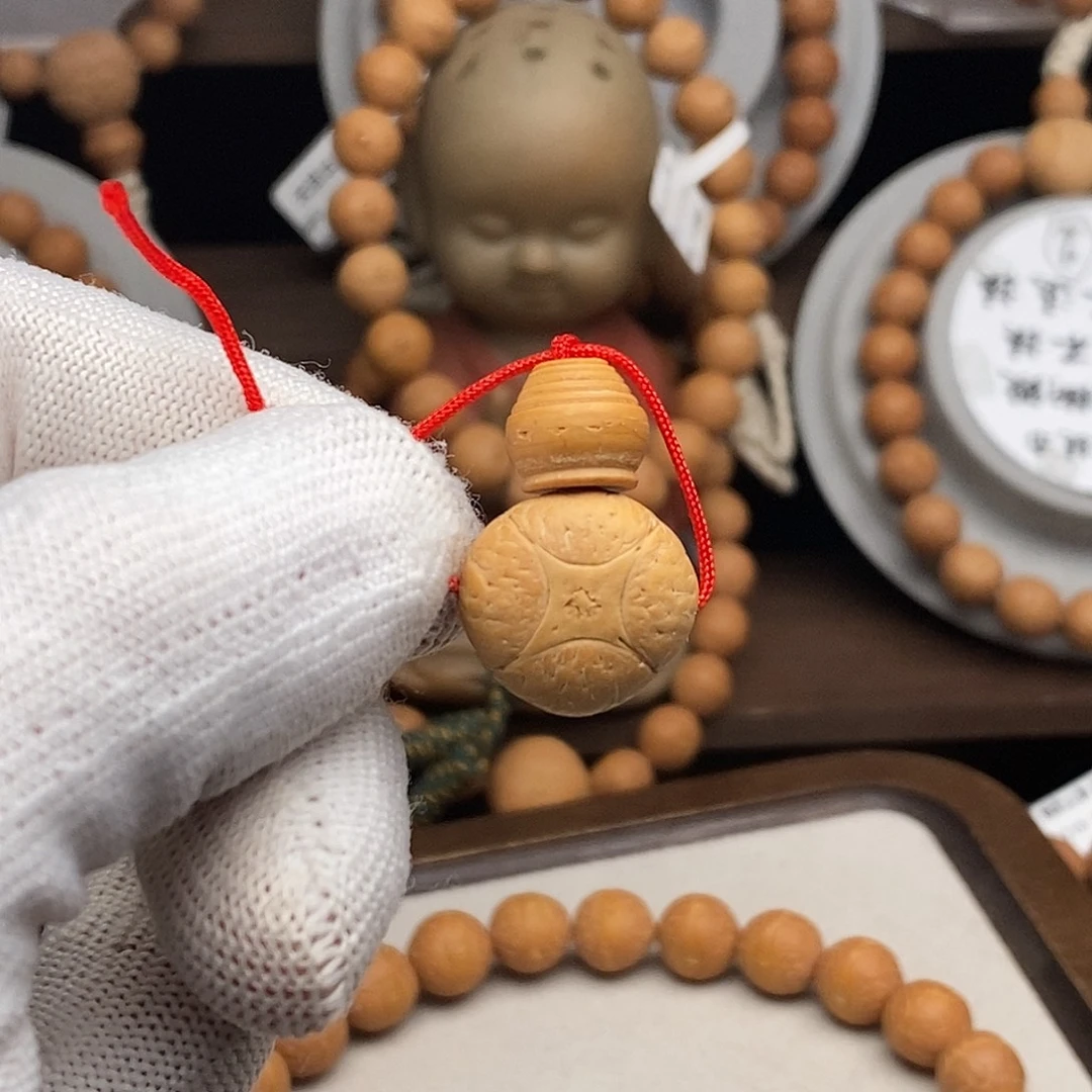 凤眼菩提吊坠麒麟三通18mm