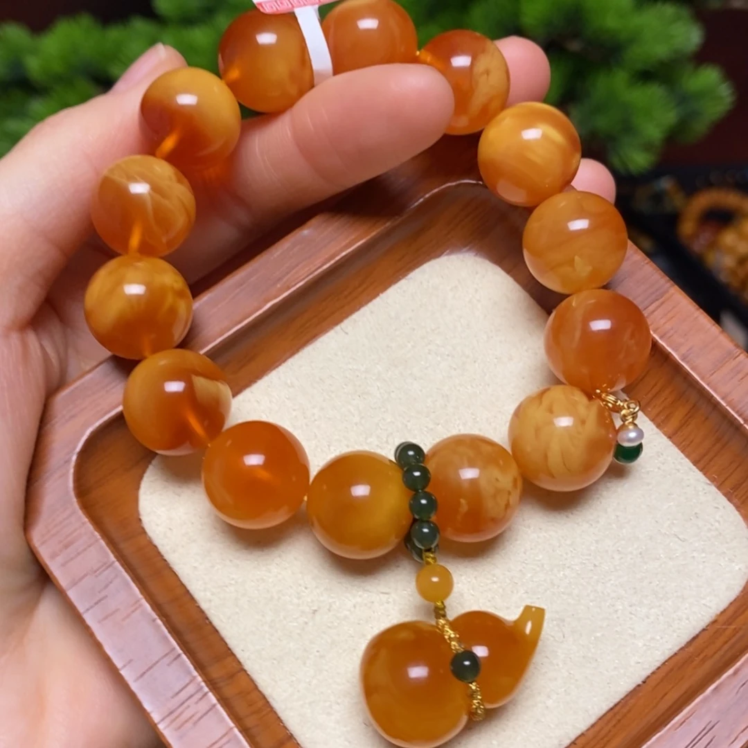 【闪购商品】手链蜜蜡未镶嵌手串