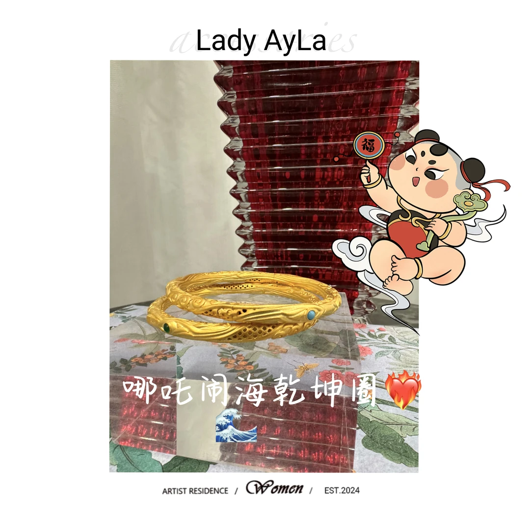 925银合成锆石手镯 乾坤圈时尚气质精美磨砂手镯AL141