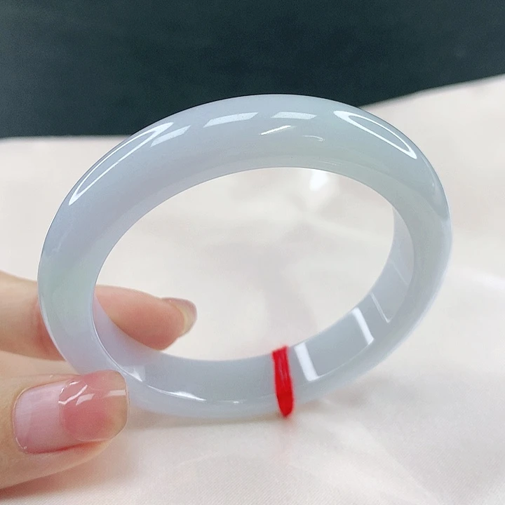 翡翠未镶嵌手镯圈51.4，79093