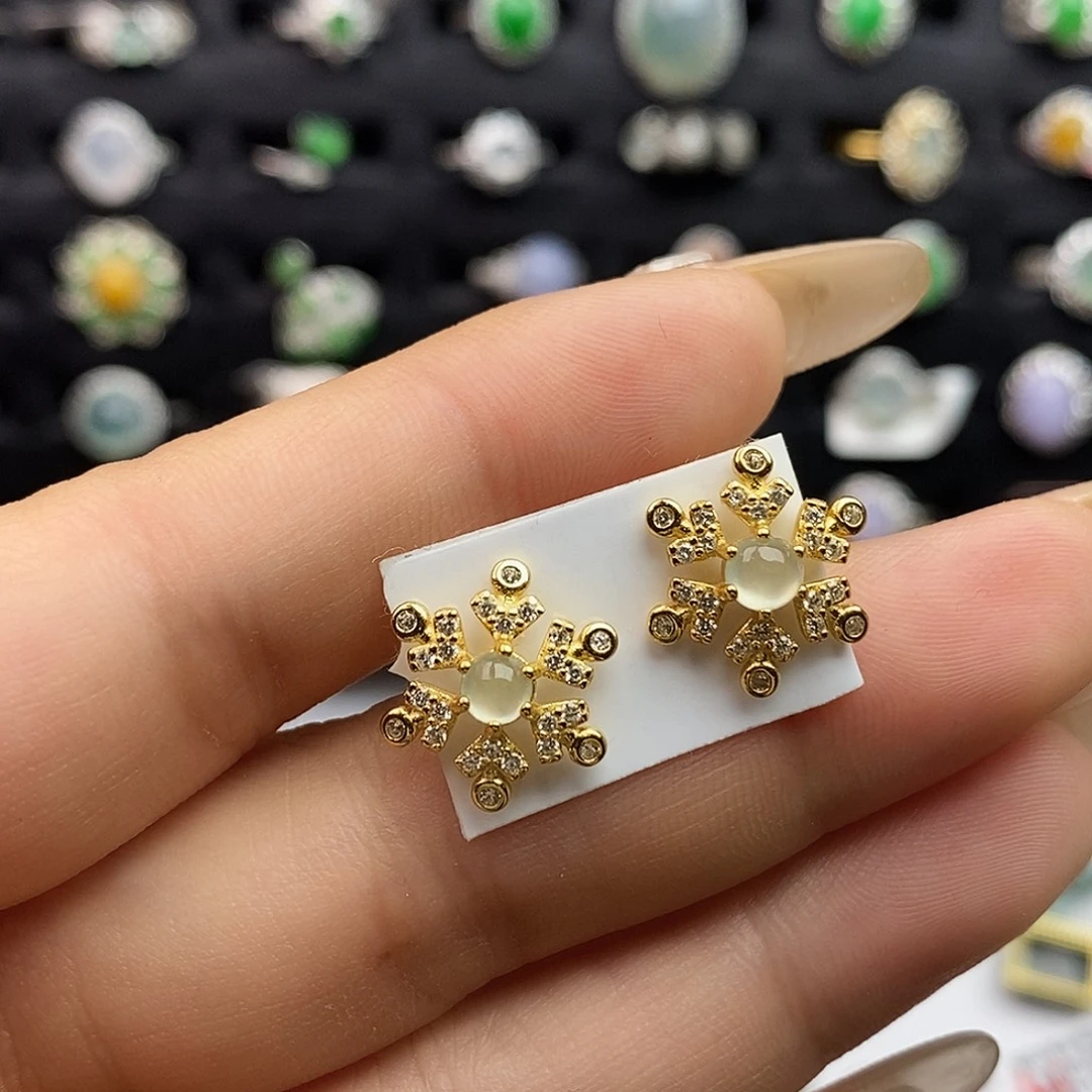 翡翠未镶嵌戒指翡翠