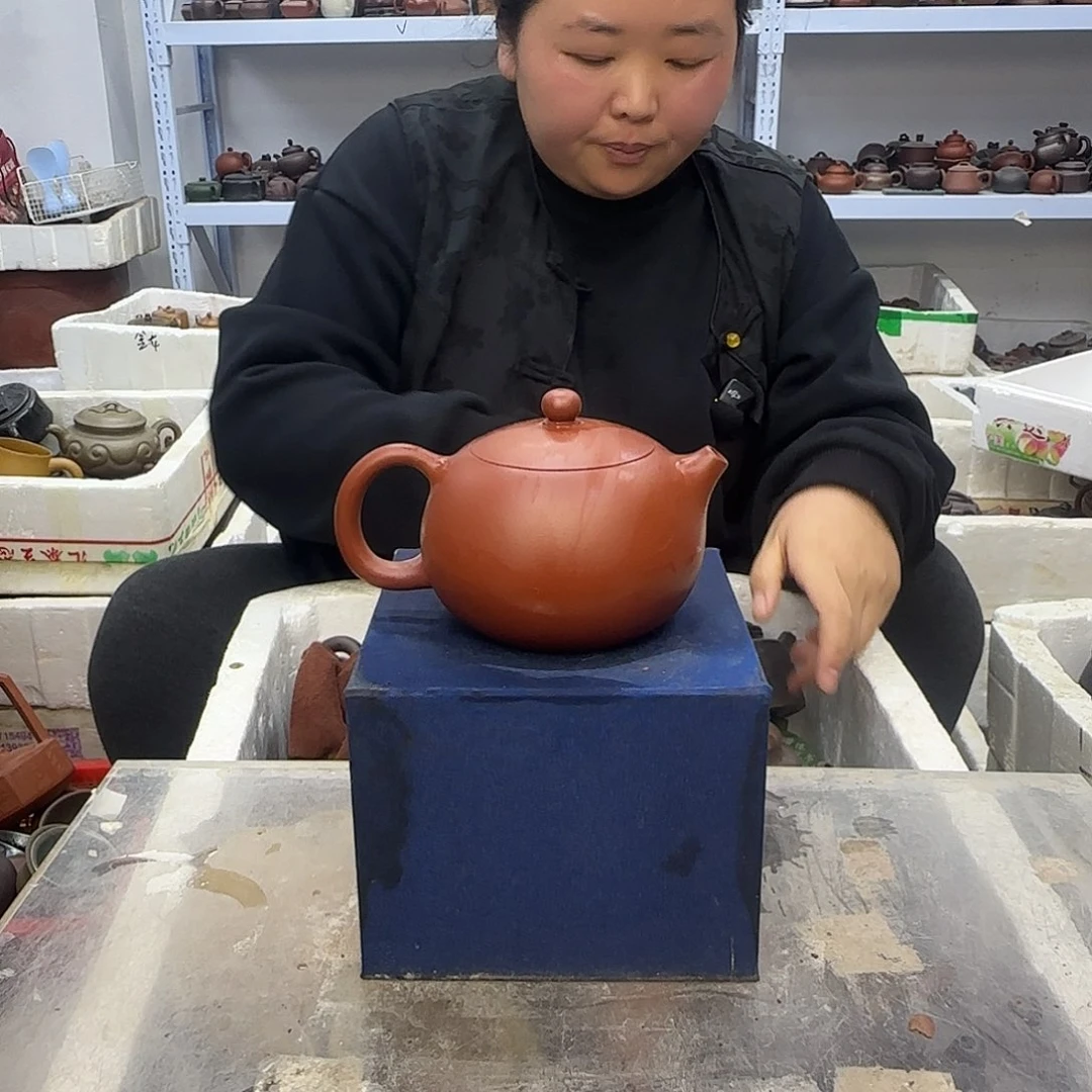 茶壶紫砂宜兴紫砂壶瑕疵处理