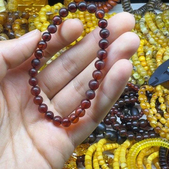 琥珀未镶嵌珠宝奇石